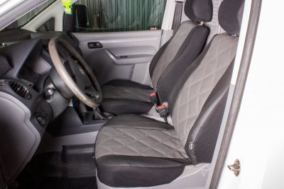 Bilbetræk BASIC til forsæde til VW Caddy