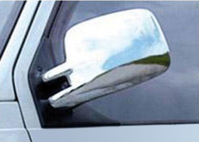 Spejlkapper i forkromet ABS-plast til Volkswagen Transporter T4 fra 1990-2003