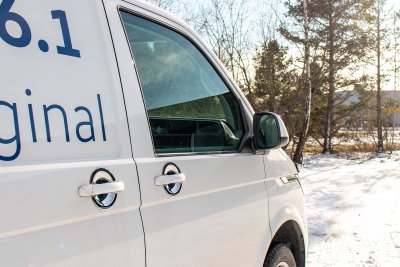 Dørhåndtagskopper i rustfrit stål til Volkswagen Transporter T6.1 fra 2020-2024