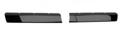 Bred overgrill i Gun Metal Black til VW Transporter T5 2003-2009