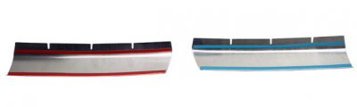 Bred overgrill i Gun Metal Black til VW Transporter T5 2003-2009