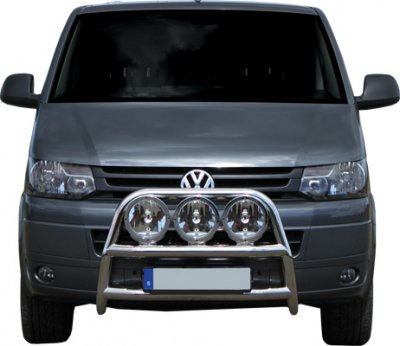 Frontbøjle i rustfrit stål til Volkswagen Transporter T5 fra 2010-2015