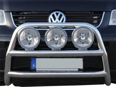 Frontbøjle i rustfrit stål til Volkswagen Transporter T5 fra 2003-2009