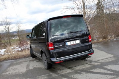 Sportsudstødningssystem til VW Transporter T5/T6 2003-/2010-/2016-