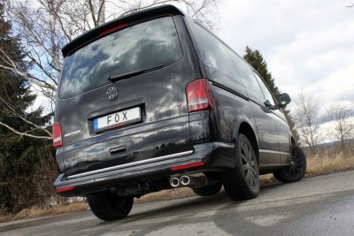 Sportsudstødningssystem til VW Transporter T5/T6 2003-/2010-/2016-