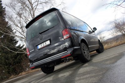 Sportsudstødningssystem til VW Transporter T5/T6 2003-/2010-/2016-