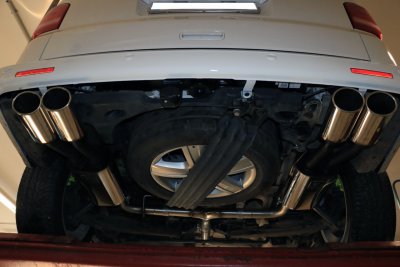 Sportsudstødningssystem til VW Transporter T5/T6 fra 2003-/2010-/2016-