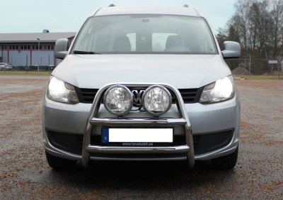 Frontbøjle i rustfrit stål til Volkswagen Caddy 2004-2010