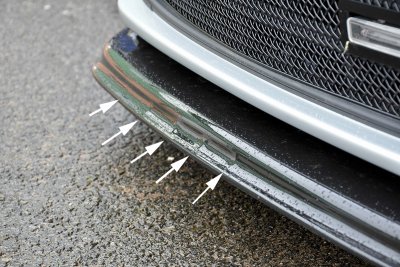 Frontsplitter til Volkswagen Caddy fra 2010-2015