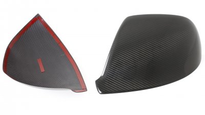 Spejlkapper i ægte kulfiber til Mini Cooper 3d/5d fra 2016-
