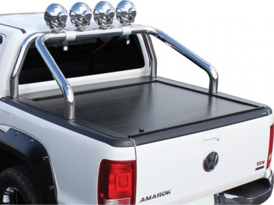 Flaklock Rulleafdækning inkl. flakbue til VW Amarok Double Cab fra 2011-/2017-