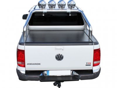 Flaklock Rulleafdækning inkl. flakbue til VW Amarok Double Cab fra 2011-/2017-