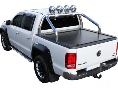 Flaklock Rulleafdækning inkl. flakbue til VW Amarok Double Cab fra 2011-/2017-