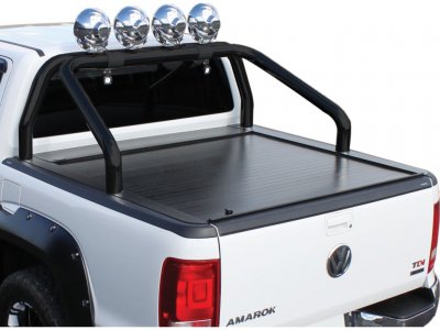 Flaklock Rulleafdækning inkl. flakbue til VW Amarok Double Cab fra 2011-/2017-