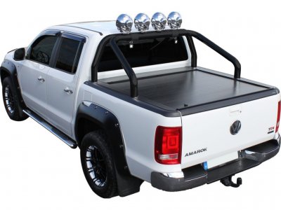 Flaklock Rulleafdækning inkl. flakbue til VW Amarok Double Cab fra 2011-/2017-