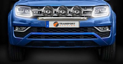 Ekstra lygtebeslag i rustfrit stål til Volkswagen Amarok fra 2011-/2017-