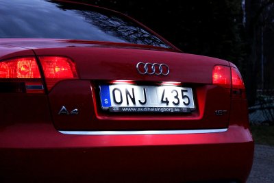 Skiltebelysning Volkswagen Amarok 2011-2020