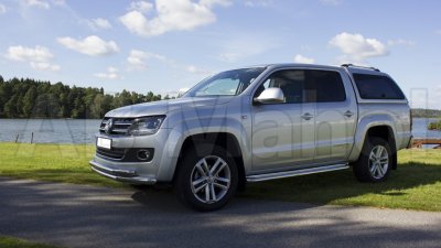 Siderør med lille trin i rustfrit stål til VW Amarok 2011-