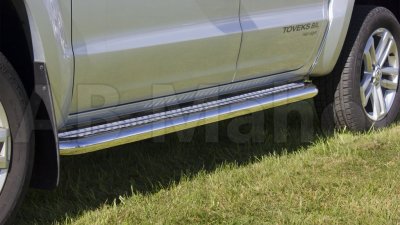 Fodpanel i rustfrit stål til Volkswagen Amarok fra 2011-