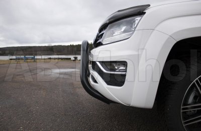 Lav sortlakeret frontbøjle til VW Amarok V6 2017-