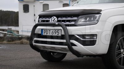 Lav sortlakeret Frontbøjle til VW Amarok V6 2017-