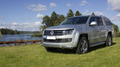Oversigtsbillede af Frontrør Single til VW Amarok fra 2011-