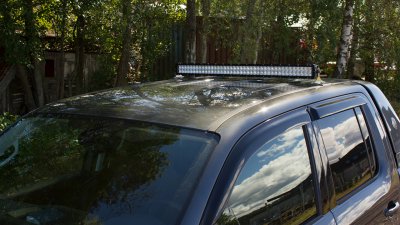 Tagmonteret gelænder til Volkswagen Amarok fra 2011-