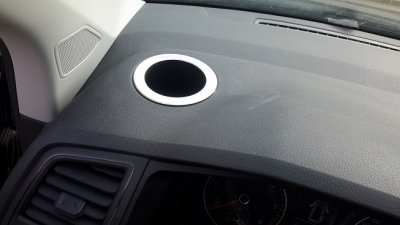 Kromringe omkring kopperne til VW Transporter T6/T6.1 fra 2016-2024