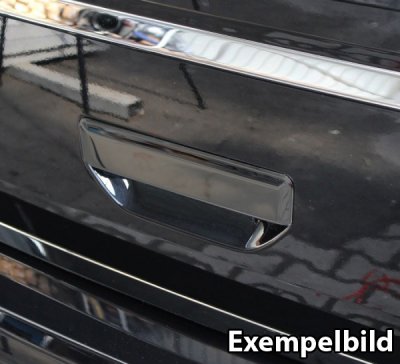 Bagklaphåndtag i rustfrit stål (Gun Metal Black) til VW Transporter T6 2016-