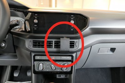 Mobilholder Volkswagen T Cross fra 2019-