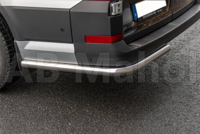 Beskyttelsesrør i rustfrit stål bagpå til VW Crafter 2017-