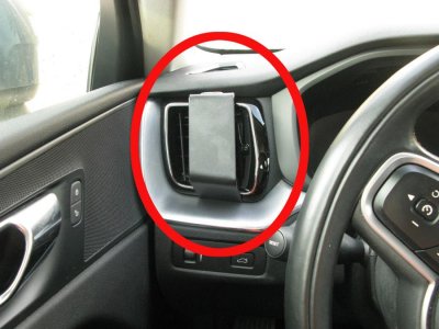 Mobilholder Volvo XC60 fra 2018- og fremefter