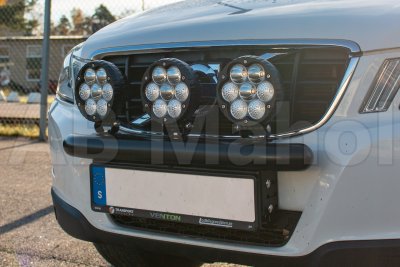 Ekstra lygtebeslag sort pulverlakeret Volvo XC60 2008-