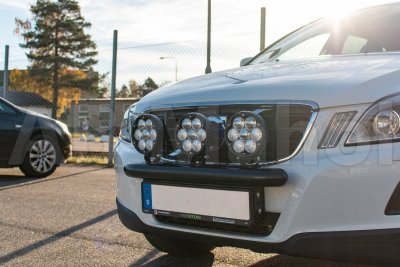 Ekstra lygtebeslag sort pulverlakeret til Volvo XC60 2008-