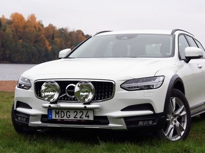 Ekstra lygtebeslag i aluminium til Volvo S/V90 fra 2016-