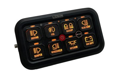 LEDSON Commander | Fjernbetjent relæboks | 12/24V