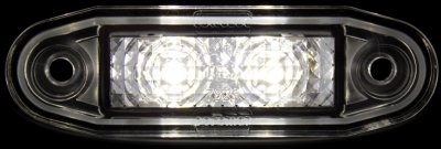 Boreman LED sidemarkeringslys til indbygget installation | 10-30V