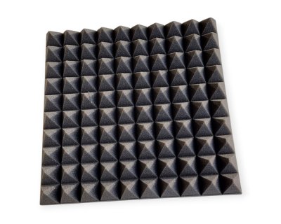 Lydabsorbent pyramide 49x49 cm – Akustikplade i skum