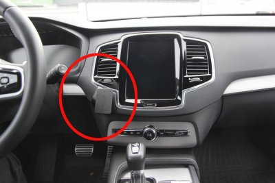 Mobilholder Volvo XC90 2015-
