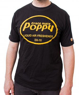 T-shirt Poppy i sort