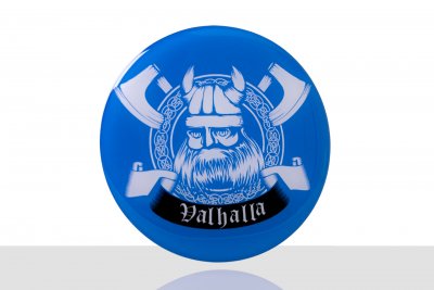 3D-kuppelklistermærke - Viking Valhalla