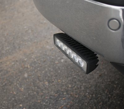 LED-baglygte monteret på VW Amarok V6