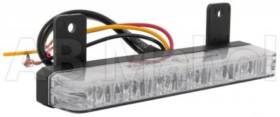 Blinklys Orange 6xLED ECE R10 - 12-24 V