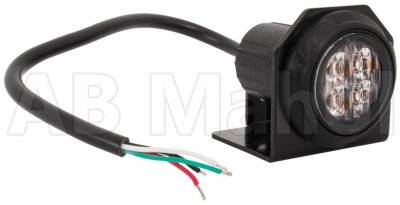 Forsænket blinklys 4xLED ECE R65 - 12-24 V