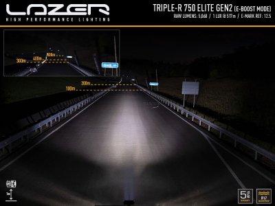 Lazer LED Ramp Triple-R 750 Gen. 2 - 220 mm - 4620/5068 lumen