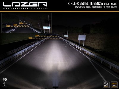 Lazer LED Ramp Triple-R 850 Gen. 2 - 322 mm - 6930/8068 lumen
