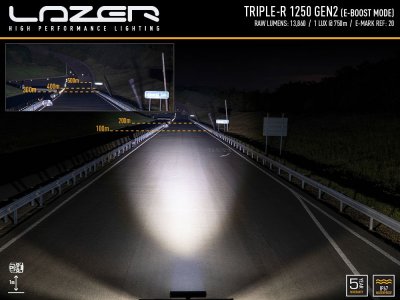 Lazer LED Ramp Triple-R 1250 Gen. 2 - 590 mm - 13860 lumen
