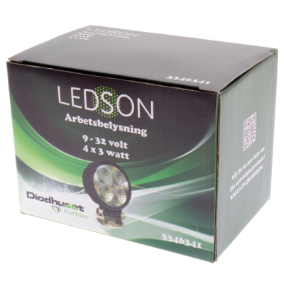 LEDSON LED-arbejdslampe - 12W, Spotlight