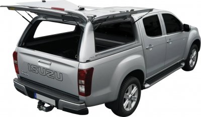 Ladkassekappe Alpha CMX Isuzu D-Max passer til modelår 2012-2020