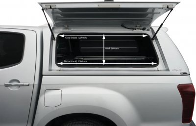 Ladkassekappe Isuzu D-Max fra 2012-2020 | Alpha CMX